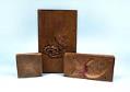 Image of Seasonal mochi mold, winter design, used at Sagamiya Confectionery Co., ca. 1905-1950
