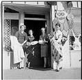 Image of Women standing in front of Wise Penny Thrift Shop, Seattle, 1965