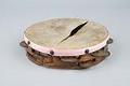 Image of Tambourine used by Mark Dempsey, ca. 1975