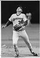 Image of Gaylord Perry on pitcher's mound, Seattle, August 29, 1982