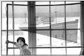 Image of Norie Sato with unfinished artwork, Seattle, June 26, 1991