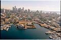 Image of Aerial view of South Lake Union neighborhood looking south, September 28, 1993