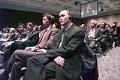 Image of WTO delegates listening to a speaker, Seattle, November 30, 1999