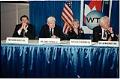 Image of U.S. delegates at WTO conference, Seattle, December 3, 1999