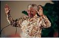 Image of Nelson Mandela speaking at global health forum, Seattle, December 9, 1999