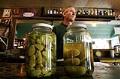 Image of Howard Brown behind bar at Eastlake Zoo Tavern, Seattle, September 23, 2007