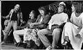 Image of Cast members at look-alike contest at Twin Peaks Festival, Snoqualmie, August 1992