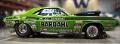 Image of Dodge Challenger drag racing car driven by champion racer, Al Young, 1974-2003
