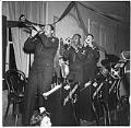 Image of Trumpet section of Jive Bombers, Seattle, circa 1944