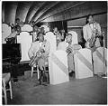 Image of Billy Tolles band performing at the Trianon, Seattle, circa 1952