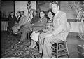 Image of Thurgood Marshall with NAACP members at  Mount Zion Baptist Church, Seattle, 1947