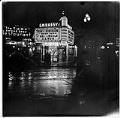 Image of Embassy Theatre at night, Seattle,1940