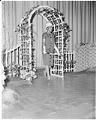 Image of Model at Easter fashion show, Seattle,  circa 1953