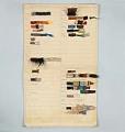 Image of Costume swatch board for the Ring cycle, 1975-1984