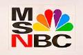 Image of Clear Plexiglas sign for MSNBC, 1996