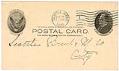 Image of Postcard to Seattle Brewing & Malting Company, October 1905