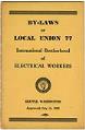 Image of By-Laws of Local Union 77 International Brotherhood of Electrical Workers, 1949