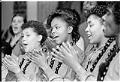 Image of Total Experience Choir performing at Mount Zion Baptist Church, Seattle, February 22, 1987
