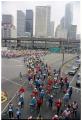 Image of Cyclists gathering at Colman Dock for Chilly Hilly bike ride, Seattle, February 24, 1991