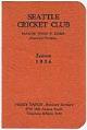 Image of Seattle Cricket Club schedule, 1936