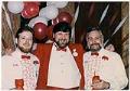 Image of Paul Bigley and friends at Imperial Court campaign event, Seattle, February 2, 1985