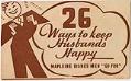 Image of 26 Ways to Keep Husbands Happy: Mapleine Dishes Men 