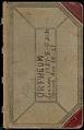 Image of Orpheum Theatre logbook, 1927-1937