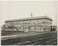Image of Main gate, administration and other buildings, Todd Dry Docks, Inc., Seattle,  November 4, 1918