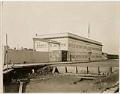 Image of Main gate, Administration building, restaurant and garage at Todd Dry Docks, Inc., Seattle, November 4, 1918