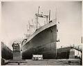 Image of S.S. President Jackson, first time at Todd Dry Docks, Seattle, October 28, 1922