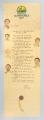Image of Scroll featuring a hand-written Seattle SuperSonics poem and artwork by Sharon Chow, ca. 1981