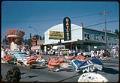 Image of Rose-themed Seafair float in the Lake City Parade, Seattle, July 28, 1962