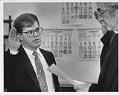 Image of Cal Anderson being sworn in as state representative,  Seattle, November 9, 1987