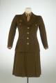 Image of WAC uniform worn by Alice Holcomb (Sheldon) during WWII, ca. 1943