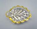 Image of Glass butter dish, ca. 1850