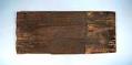 Image of Split cedar shingle and pieces of bark from the Denny House on Alki, 1851