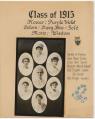 Image of Class of 1915 page from Minor Private Hospital Alumnae scrapbook, circa 1950