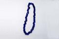 Image of Cobalt blue bead necklace, ca. 1865