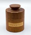 Image of Teak cigarette box made from the ship, 