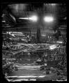 Image of Interior of a longhouse, Neah Bay, circa 1900