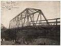 Image of Steel bridge over White River near Kent, Washington, circa 1911