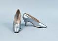 Image of Silver heeled pumps, ca. 1925