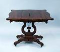 Image of Card table from the Bertrand Collins collection, 1840-1860