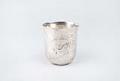 Image of Silver cup engraved with the name 
