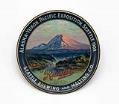 Image of Small round tin coaster advertising Rainier Beer, 1909