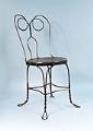 Image of Soda fountain chair from Seattle's main Post Office once located at 3rd and Union, ca. 1892-1910
