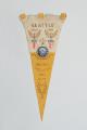 Image of Souvenir pennant of the Golden Potlatch, 1911