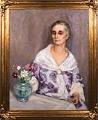 Image of Painted portrait, 