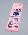 Image of Ribbon commemorating the Fifth Annual Picnic of the Master Horseshoer and Blacksmith, August 19, 1905