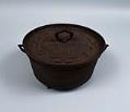 Image of Iron pot with lid, 1851